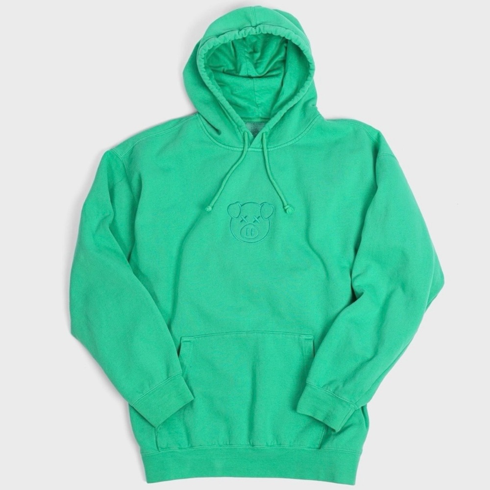 Shane Dawson Pig Hoodie NEW SEALED Emerald Green Jeffree Star Unisex SMALL - Picture 8 of 12